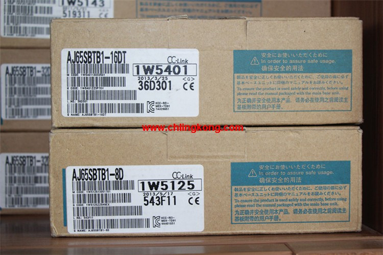 三菱DC輸入晶體管輸出模塊AJ65SBTB1-16DT