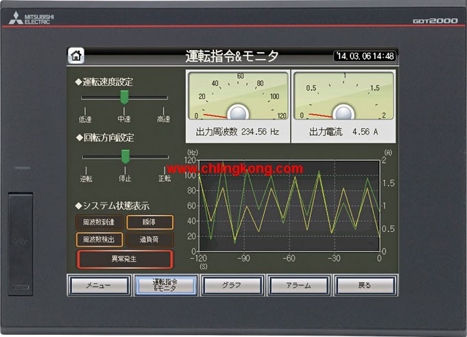 三菱0.4英寸觸摸屏GT2510-VTBD