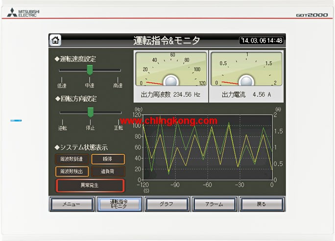 三菱0.4英寸觸摸屏GT2510-VTWD