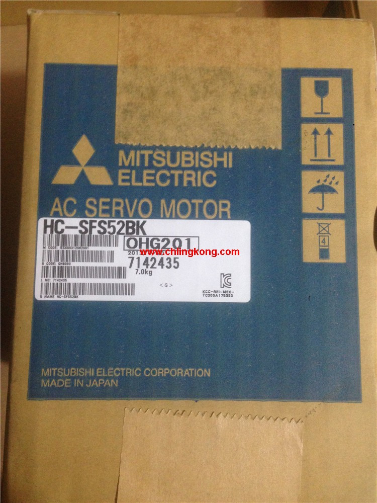 三菱中慣量中功率電機(jī)HC-SFS52BK
