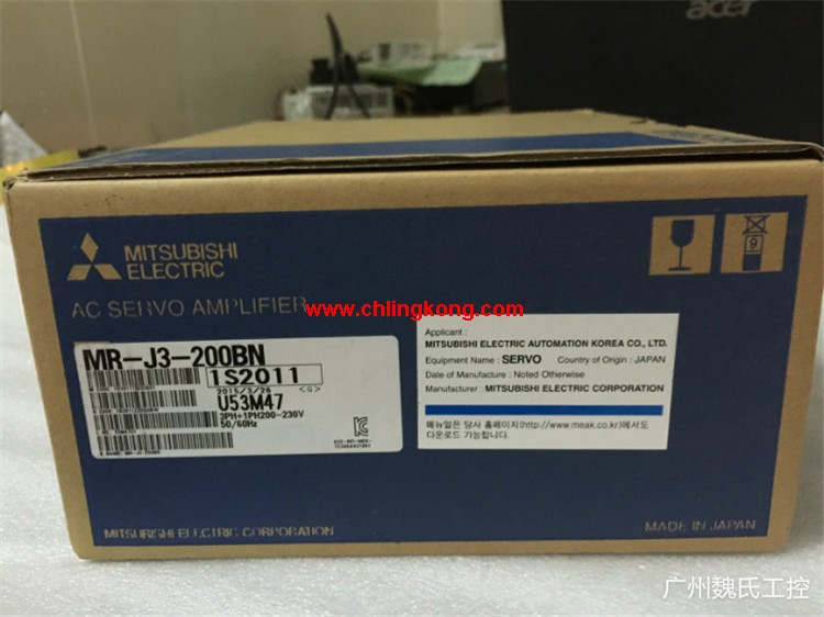 三菱 CNETⅢ光纖通訊型驅(qū)動(dòng)器 MR-J3-200BN