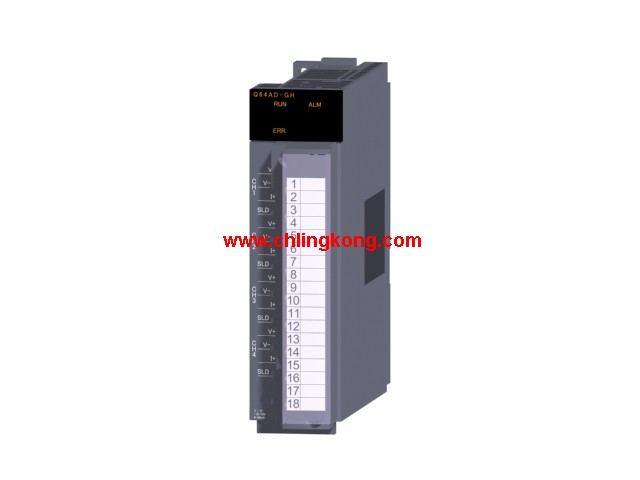 三菱電壓電流輸入模擬量模塊Q64AD-GH